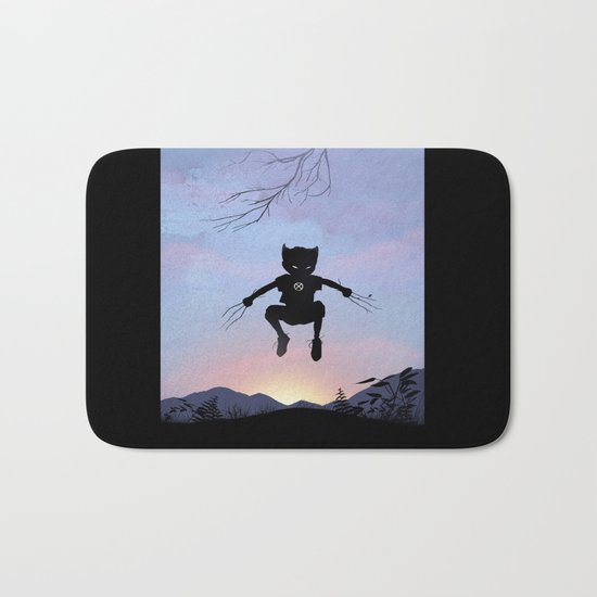Wolverine Kid Bath Mat