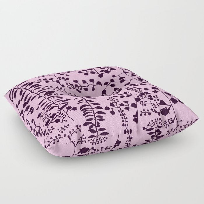 Purple s Cool Floor Pillow by Bella Swan Society6