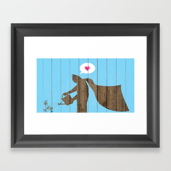 Be yourself... Framed Art Print