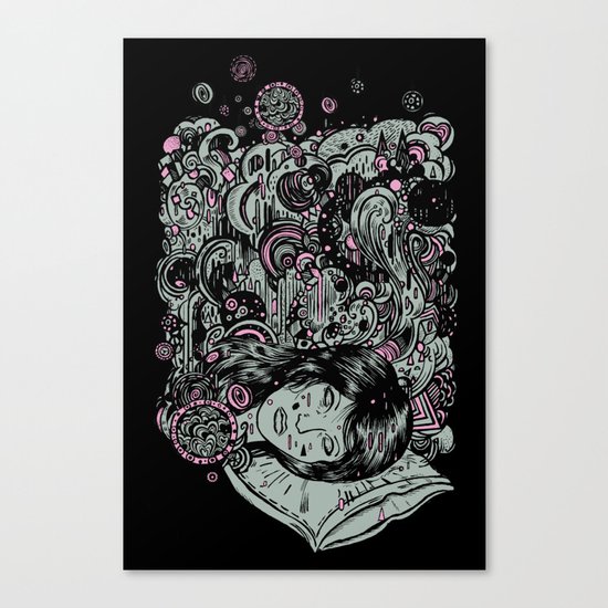 Irregular Sleeping Pattern Canvas Print