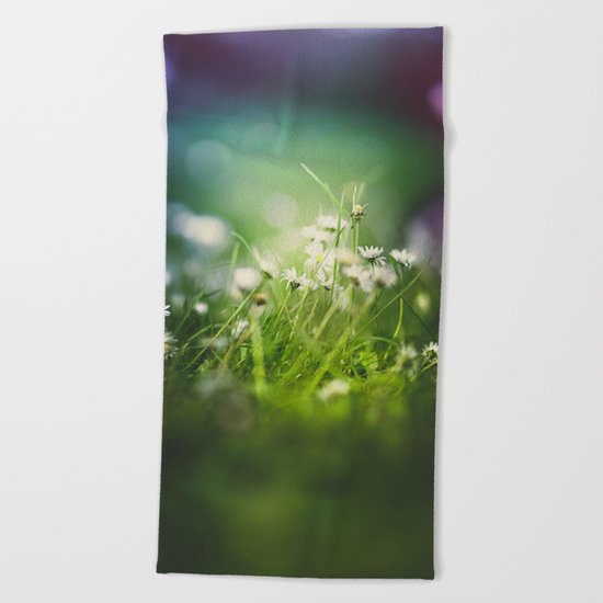 I tripped again Beach Towel