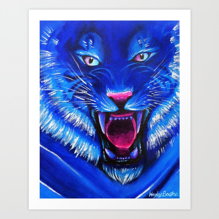 Beast From Another World Art Print By Artboothe