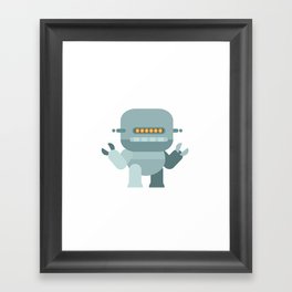 Evil Robot!  Framed Art Print