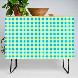 Combi Check - blue mint yellow Credenza