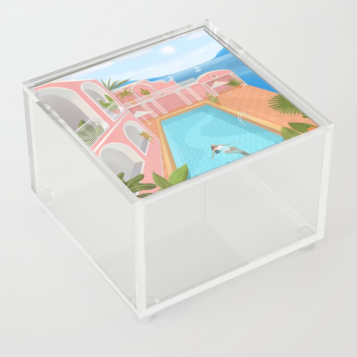 Summer Zen Acrylic Box