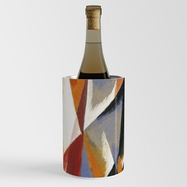Constructivism and Geometric Paintings  Wine Chiller