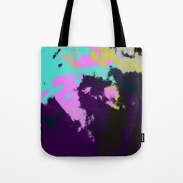 Abstract Colorful Retro Tie-Dye Art Pattern - Ishino Tote Bag