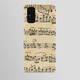 Antique Music Notes Android Case
