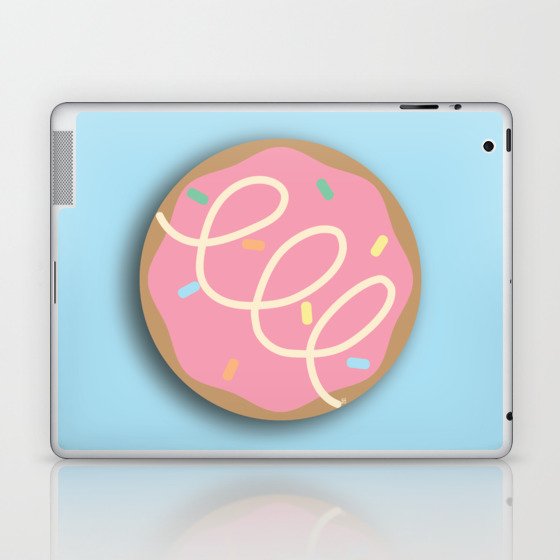 Stylized Donut Laptop & iPad Skin