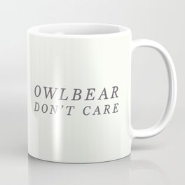 Owlbear (Typography) Mug