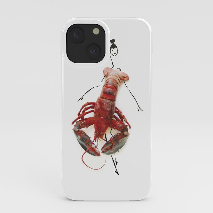 Society6 Gretchen Roehrs Ensembles: Lobster by Edible iPhone Case |
