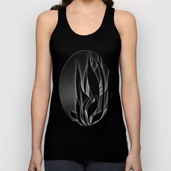 Abs Plant at Night Unisex Tank Top