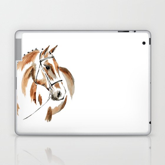 Bay Watercolour Horse Laptop & iPad Skin