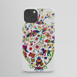 mexican heart iPhone Case