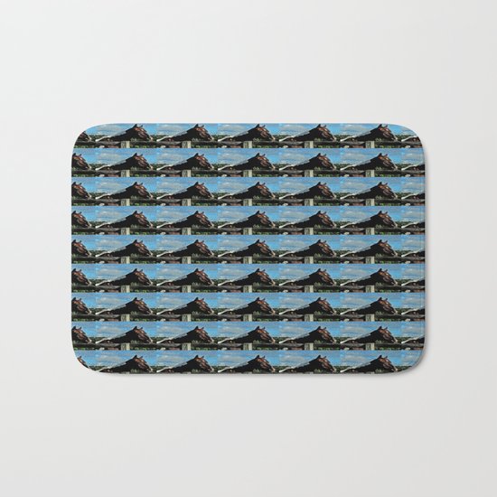 Don't Fence Me In Bath Mat