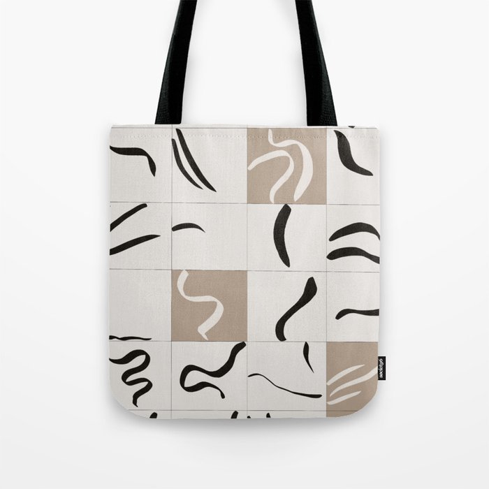 Abstract minimal 2 Tote Bag
