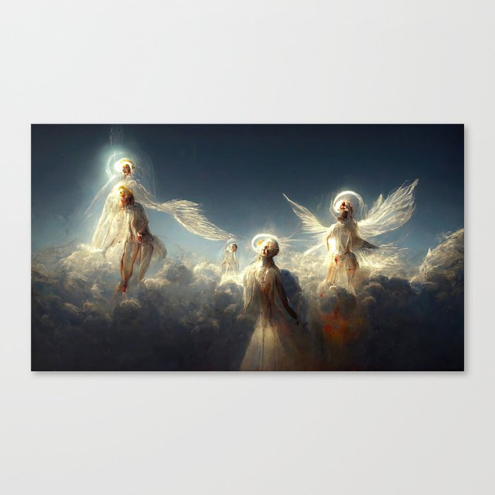 Heavenly Angels Canvas Print