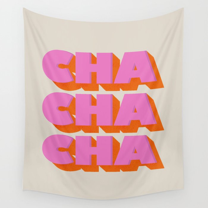 Cha Cha Cha Wall Tapestry