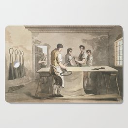 19th century in Yorkshire life Cutting Board