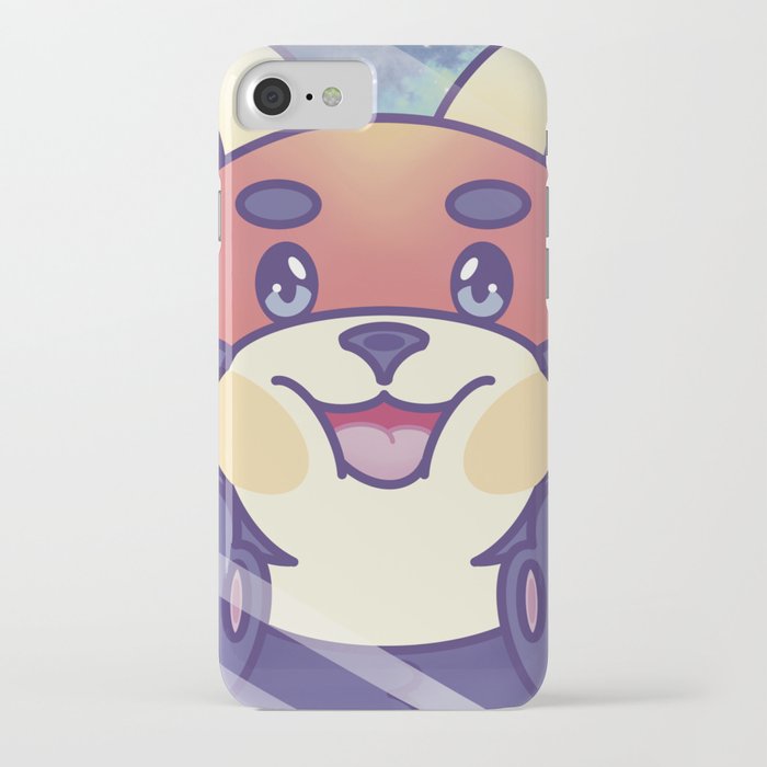 Red Panda Hello iPhone Case