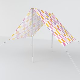 Colorful Wavy Checkerboard Pattern-Y2K Aesthetic Sun Shade