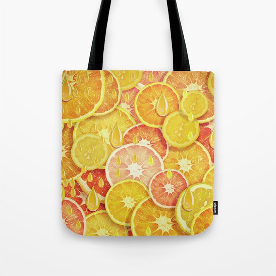 Juicy Fruits Tote Bag