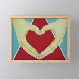 i "love" you (ME) Framed Mini Art Print
