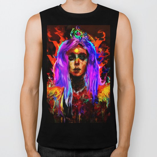 aquarius Biker Tank