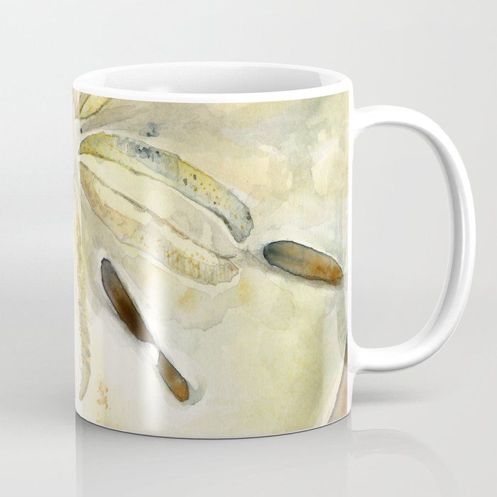 Dollar In The Sand Coffee Mug By Cindylouilration Society6 Dollar In The Sand Coffee Mug