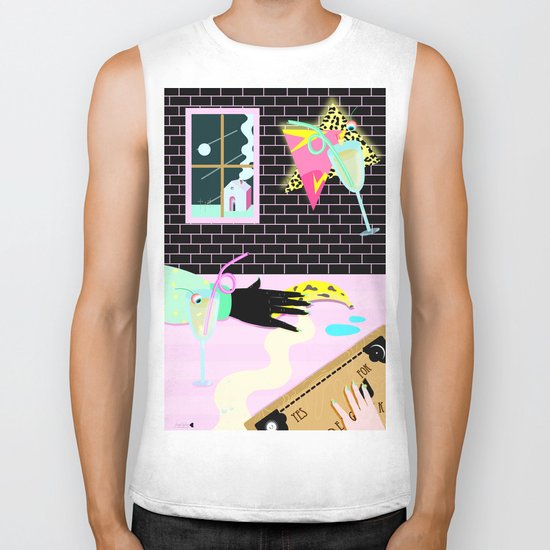 having fun Biker Tank