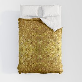 Deep gold glass mosaic Comforter