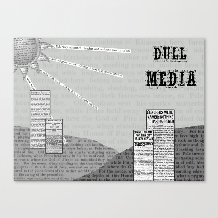 Dull Media Canvas Print