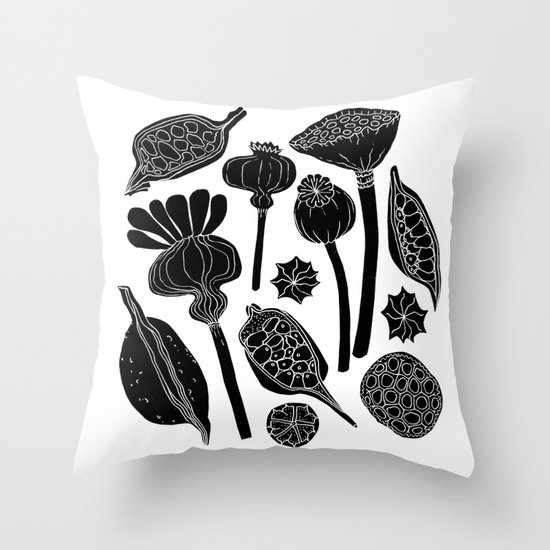 Pods Throw Pillow
