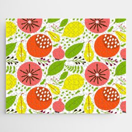 Fruit summer colorful pattern Jigsaw Puzzle