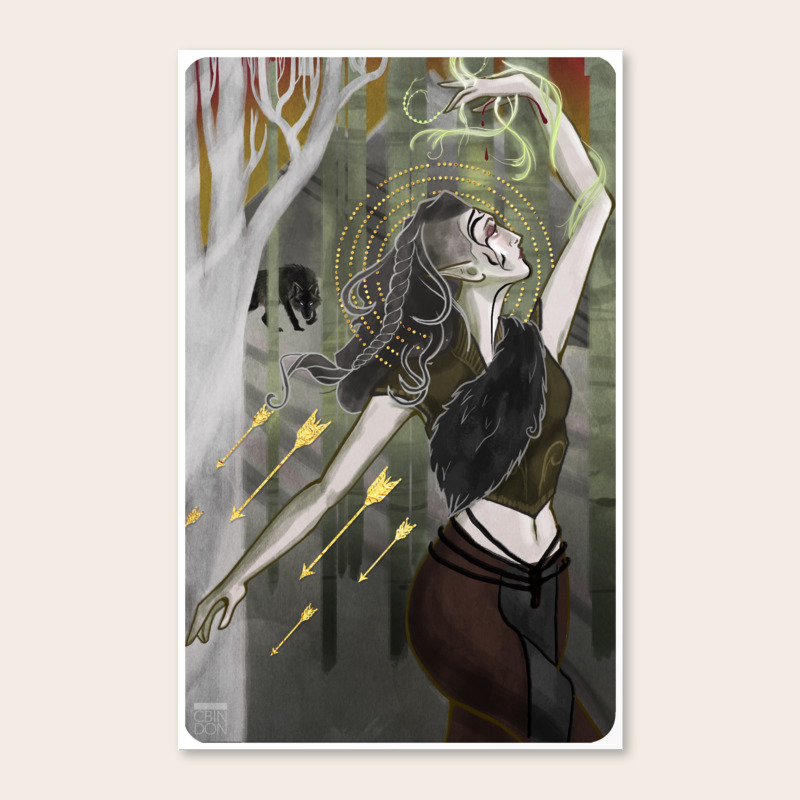 Inquisitor Lavellan Tarot Canvas Print By Christinabea Society6
