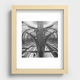 To North Hollywood Recessed Framed Print