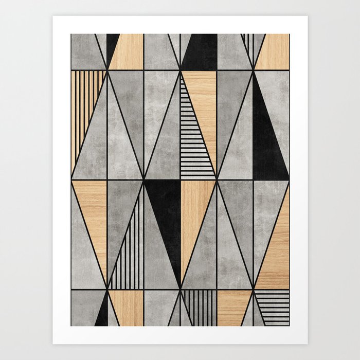 Society6 ケース black and white triangles by Her Art il_1080xN.1502028427_7fy7.jpg