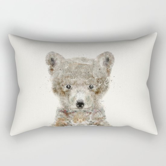 little wolf Rectangular Pillow
