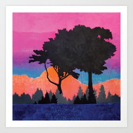 Forest Through the Trees Art Print