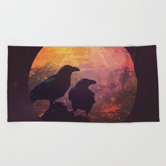 Corvus Beach Towel