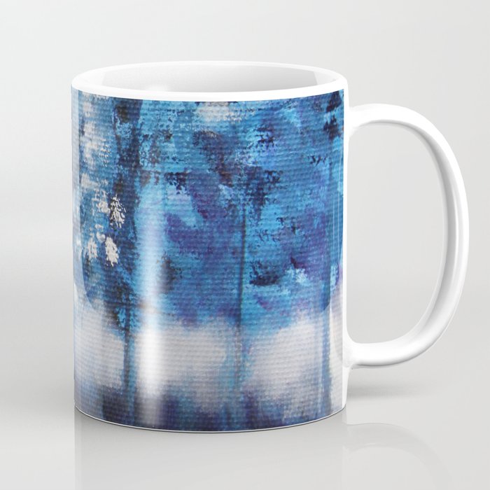 Blue trees Coffee Mug