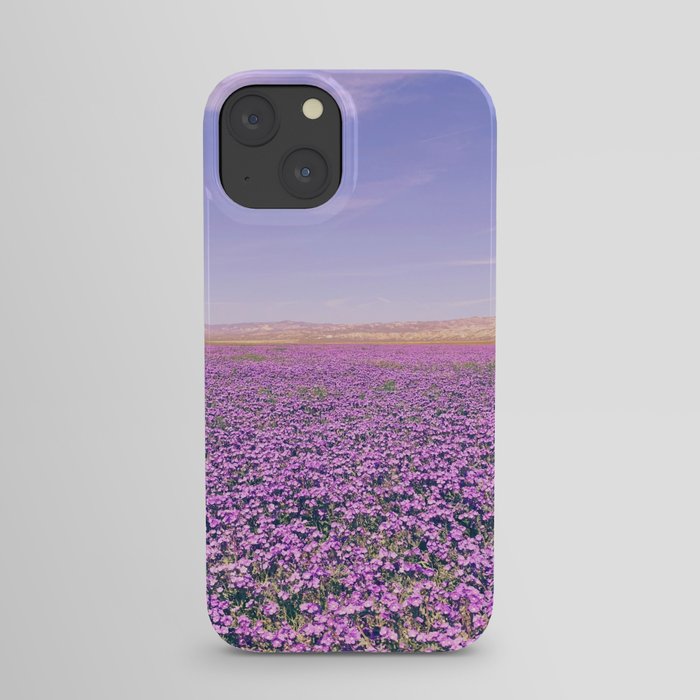 Purple Wildflowers iPhone Case