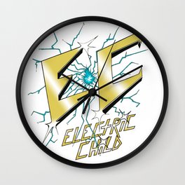 Electric Child Logo Wall Clock