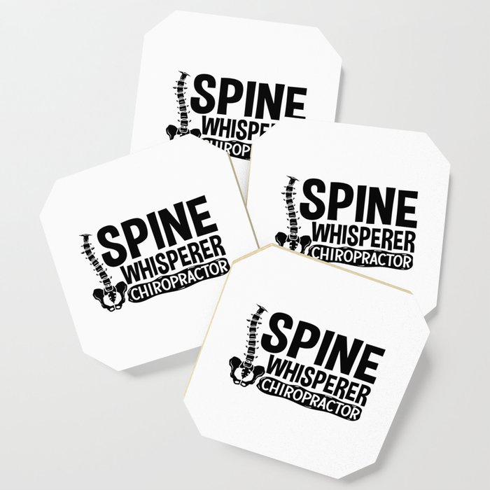 Spine Whisperer Chiropractic Chiropractor Chiro Coaster