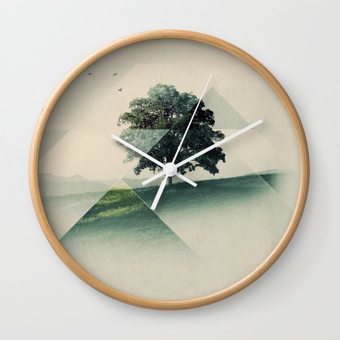Treeangle Wall Clock