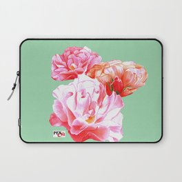 Watercolor rambling roses Laptop Sleeve