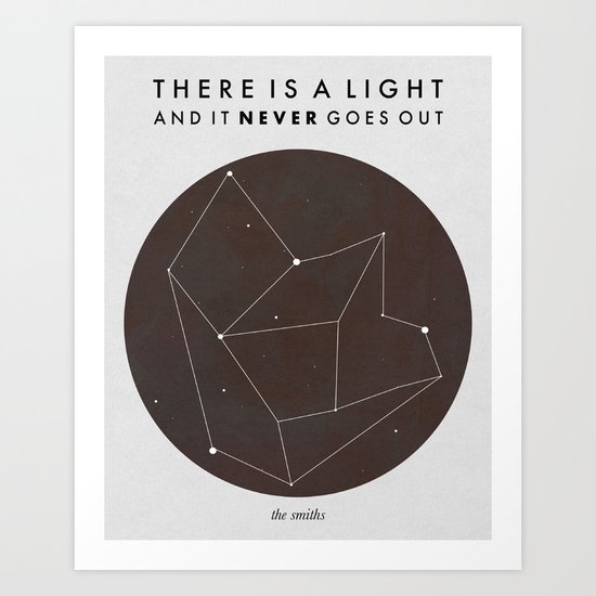 There Is A Light Art Print