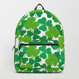 Shamrock Pattern Backpack