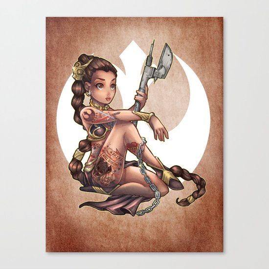 No One's Slave Canvas Print