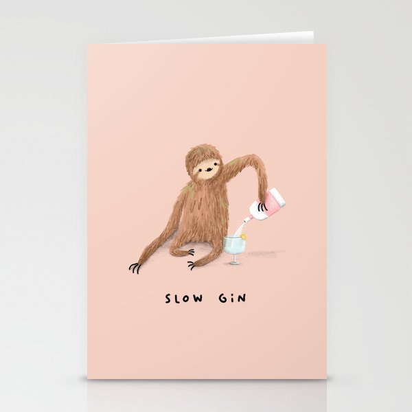 Slow Gin Stationery Cards